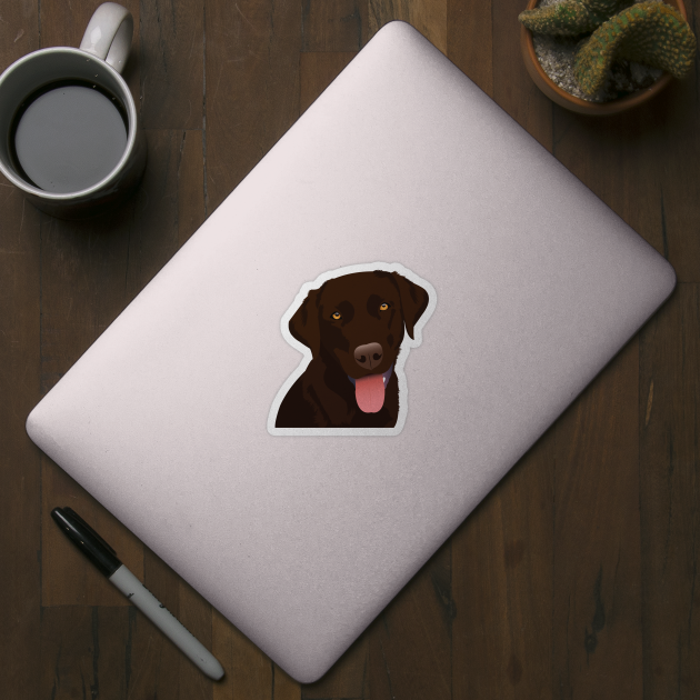 Chocolate Lab by KCPetPortraits